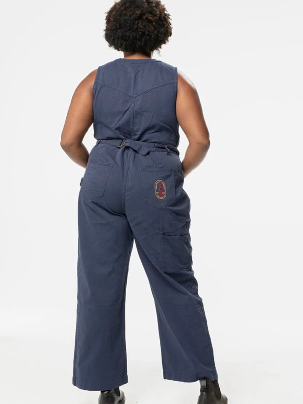SÜK Workwear Yard Suit Long Body Blue Navy Overall Jumpsuit